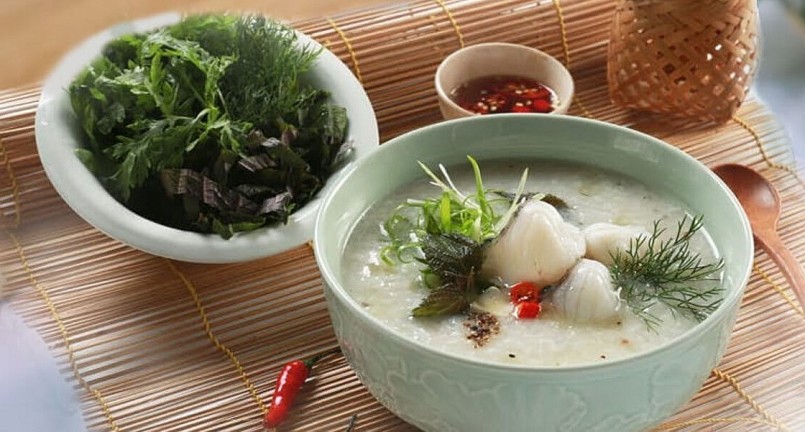 Bắc Ninh nổi tiếng với món ăn cháo cá Tích Nghi.