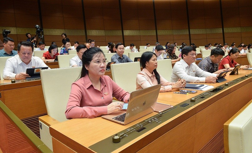 Các đại biểu tại phiên họp