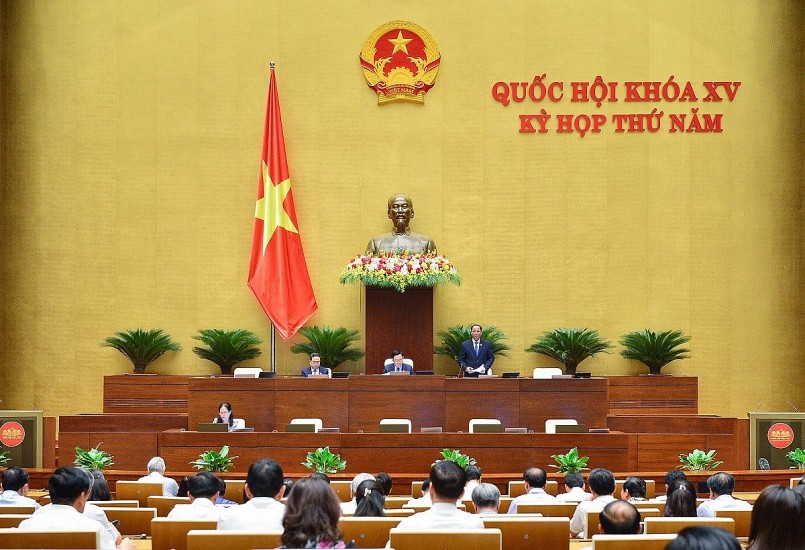 Thượng tướng, Phó Chủ tịch Quốc hội Trần Quang Phương điều hành nội dung phiên họp