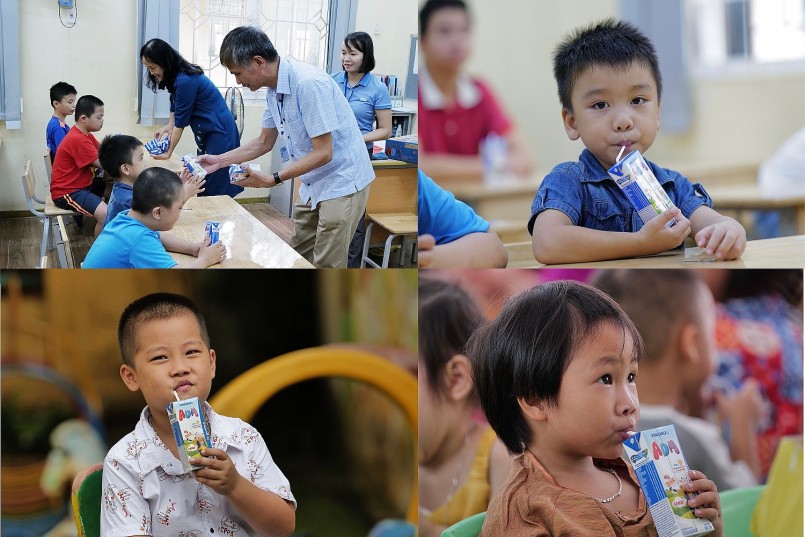  Trong năm học này, hơn 11.000 trẻ em có hoàn cảnh khó khăn sẽ có thêm người bạn đồng hành từ Quỹ Sữa Vươn Cao Việt Nam.