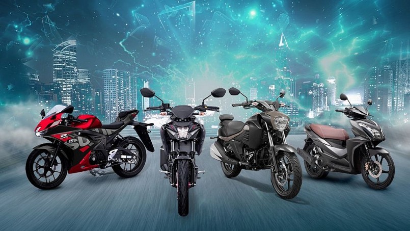 Bảng giá xe máy Suzuki mới nhất cuối tháng 12/2023