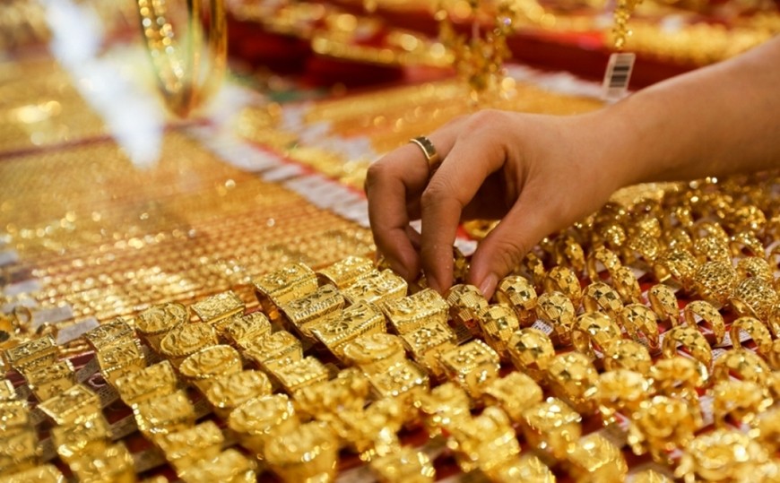 giá vàng nhẫn tiếp tục tăng lên trên mức 77 triệu đồng/lượng.