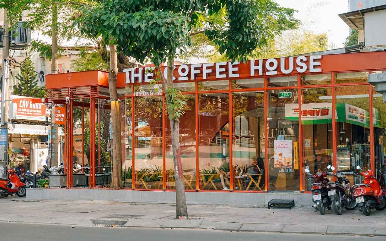 Không gian The Coffee House Cần Thơ.