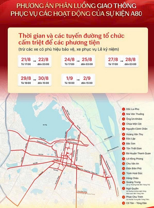 Vị trí theo dõi diễu binh A80 sắc nét như màn hình LED